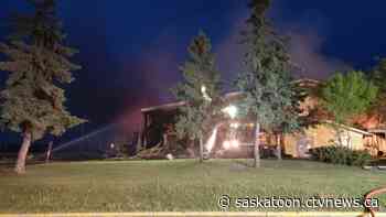'Heart wrenching': Meadow Lake bids farewell to decades-old community arena destroyed in blaze