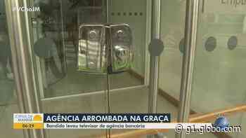 Agência bancária é arrombada no bairro da Graça, em Salvador - G1