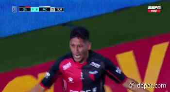 A puro toque: Aliendro apareció para el 1-0 de Colón vs. Racing [VIDEO] - Diario Depor