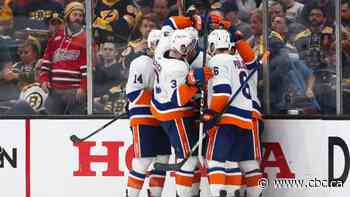 Islanders place Bruins on brink of elimination after halting late comeback effort