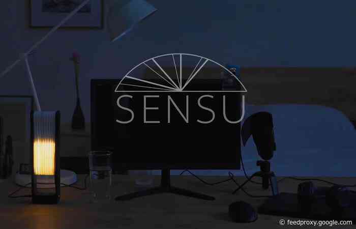 Sensu webcam light inspired by Eastern windmills
