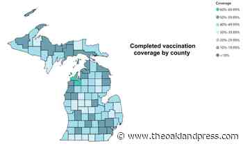 30 Michigan counties have no new coronavirus cases or deaths as weekend numbers continue to improve - The Oakland Press