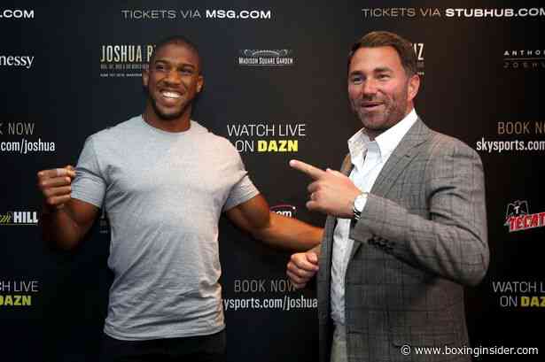 Hearn On Joshua-Fury Fiasco: “It Just Comes Down To Old School Greed.”