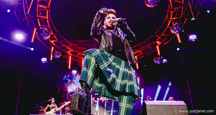 Adam Lambert Rocks the Stage During Pride Concert He Helped Curate