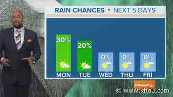 Houston weather update for Monday 8 a.m. — KHOU 11 News - KHOU.com