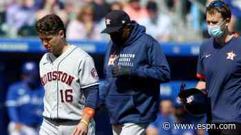 Houston Astros' Aledmys Diaz out 6 to 8 weeks with broken hand - ESPN