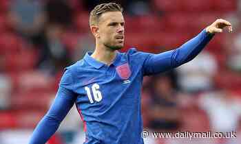 CHRIS SUTTON: Jordan Henderson is rusty and would be a risk - Daily Mail