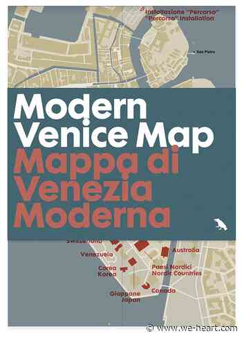 Modern Venice Architecture Map Published by Blue Crow Media - We Heart