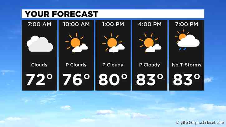 Pittsburgh Weather: More Rain Chances, Potential Storms And Severe Weather