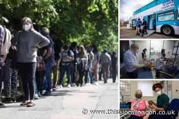 South east London's millionth person gets Covid-19 vaccine