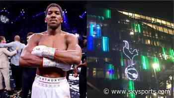 AJ's world title fight heading to Tottenham Stadium