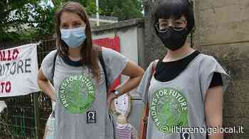 Sit in ambientalista davanti al depuratore - Il Tirreno