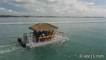Enjoy happy hour on the Jersey Shore on these BYO tiki boats