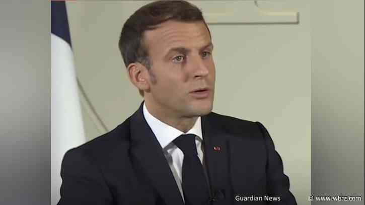 Man slaps President of France in the face