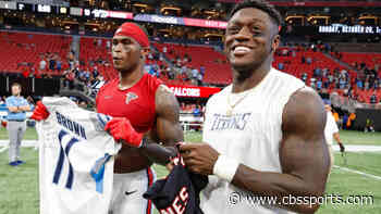 Julio Jones will be getting a new number after refusing to take No. 11 from Titans teammate A.J. Brown