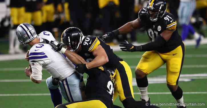 Pro Football Focus ranks the Steelers defensive line as the top unit in the NFL