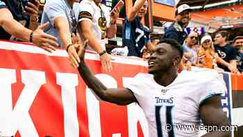 Jones declines to take No. 11 from Titans' Brown
