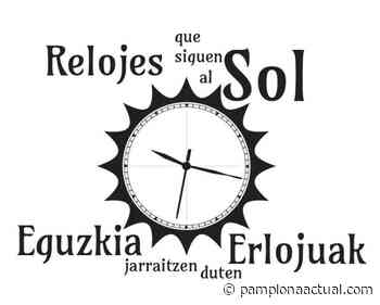 El reloj del Ayuntamiento de Pamplona se exhibe en el Planetario coincidiendo con el eclipse parcial de sol de este jueves - Pamplona actual