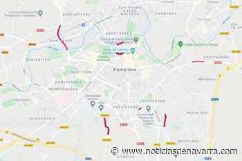 La Policía Municipal de Pamplona corta el tráfico en 4 calles - Noticias de Navarra