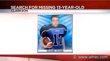 Deputies searching for missing Clarkson teen