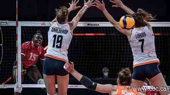 Canada's volleyball women winless in 3 after being swept by Netherlands in Italy