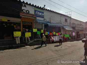 Protesta ANUEE contra CFE en Cuernavaca - Unión de Morelos
