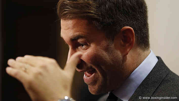 Eddie Hearn Hints That He Would Rather Have Canelo Alvarez Vs. Caleb Plant On DAZN As Opposed To PPV