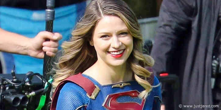 Melissa Benoist Is All Smiles on the Set of 'Supergirl' While Filming Final Season