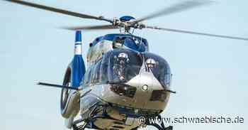 Polizei: Hubschraubereinsatz sorgt für Aufregung - Schwäbische