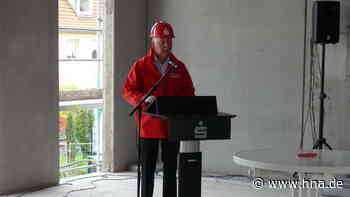 Sparkasse Bad Hersfeld-Rotenburg feiert Richtfest in Bebra - HNA.de