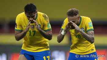 Home teams stumble, Brazil streak away