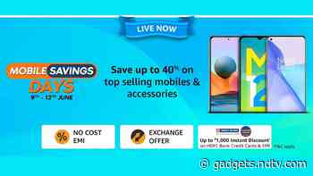Amazon Mobile Savings Days Sale Is Live With Up to 40 Percent Savings on Smartphones, Accessories