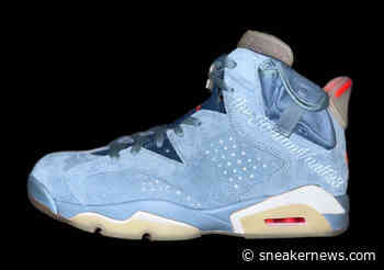 Could A Travis Scott x Air Jordan 6 Houston Oilers Colorway Be In The Works? - Sneaker News