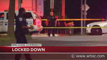 Police searching for suspect after shots fired at wife, children