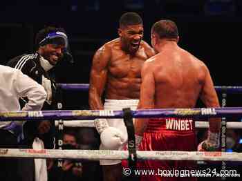 Anthony Joshua vs. Oleksander Usyk to be signed this week for September