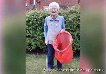 'Be more like Nan' - Sprightly Blackburn litter picker aged 90