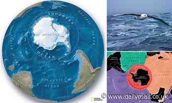 Maps: Earth 'officially' has FIVE oceans as National Geographic finally recognises Southern Ocean