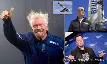 Richard Branson 'could beat Jeff Bezos to space by flying two weeks before Amazon founder'