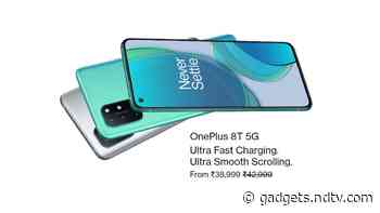 OnePlus 8T Now Starts at Rs. 38,999 After Price Cut Making It Cheaper Than OnePlus 9R