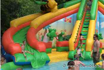 Eerste waterpret in pop-up waterpretpark Splashland Edegem