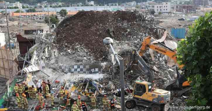 Neun Tote bei Gebäudeeinsturz in Südkorea