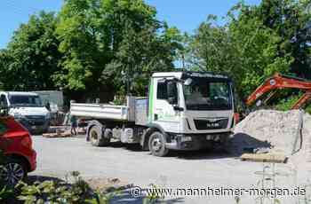 Endspurt bei Spielplatz-Umgestaltung - Hirschberg - Nachrichten und Informationen - Mannheimer Morgen