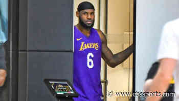 LeBron James set to change Lakers jersey number after release of upcoming Space Jam movie, per report
