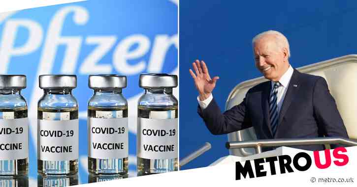 Joe Biden ‘buying world 500million Pfizer vaccines to announce at G7 in UK’