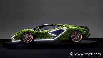 Lamborghini goes Lego with life-size Sian FKP 37 build     - Roadshow