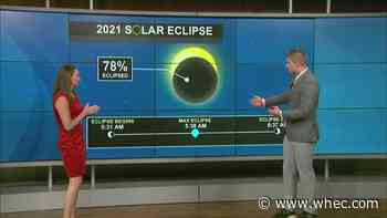 Partial solar eclipse expected as the sun rises Thursday
