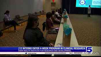 New DHR research program prepares high school seniors with hands-on medical experience - KRGV