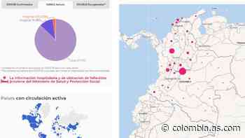 Mapa de casos y muertes por coronavirus por departamentos en Colombia: hoy, 9 de junio - AS Colombia