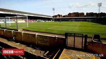 Southend United: Artificial turf alight near Roots Hall