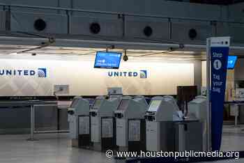United Airlines Workers Urge Houston Officials To Help Save Hundreds Of Jobs - Houston Public Media